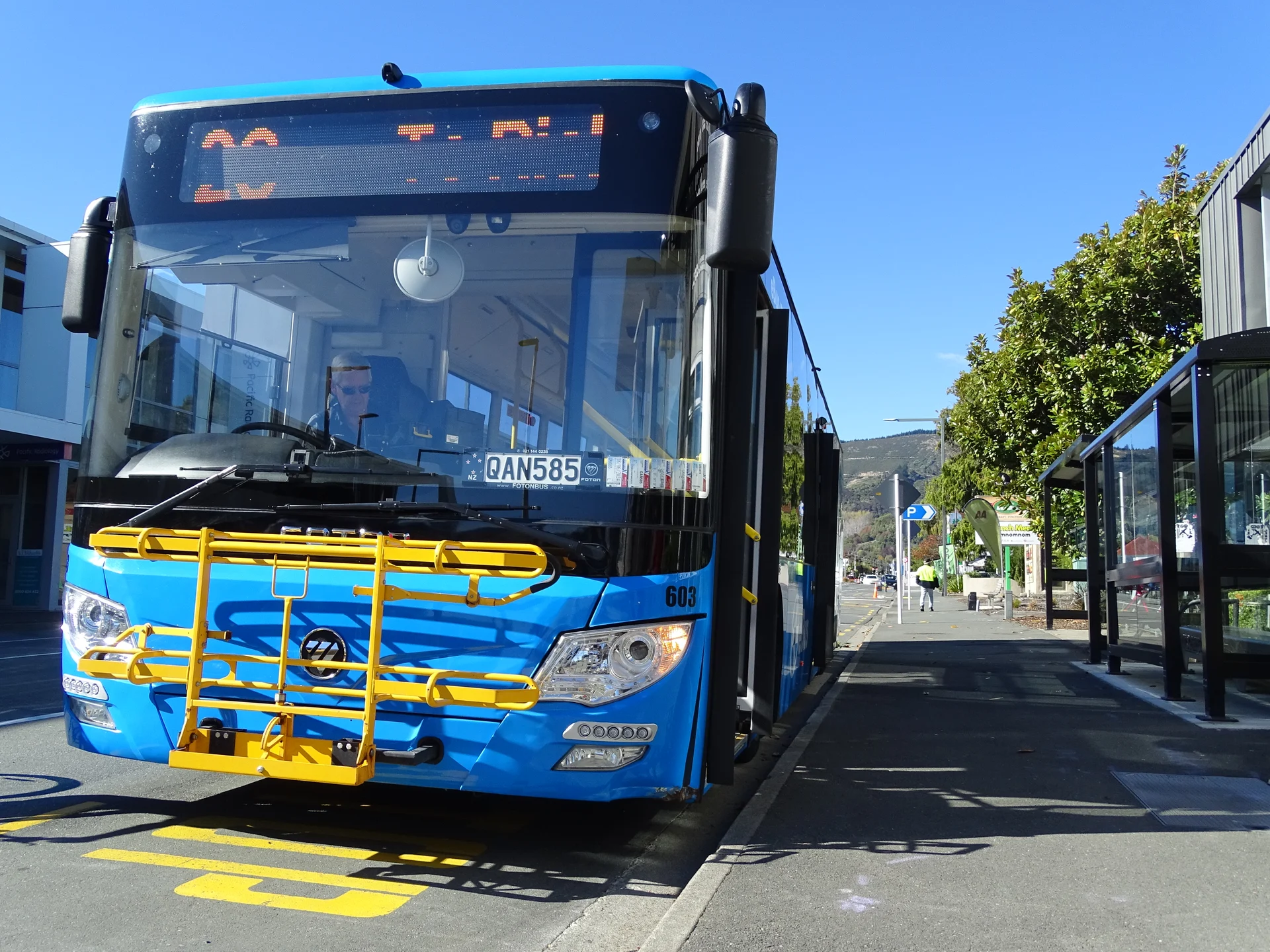 Rush hour on the buses