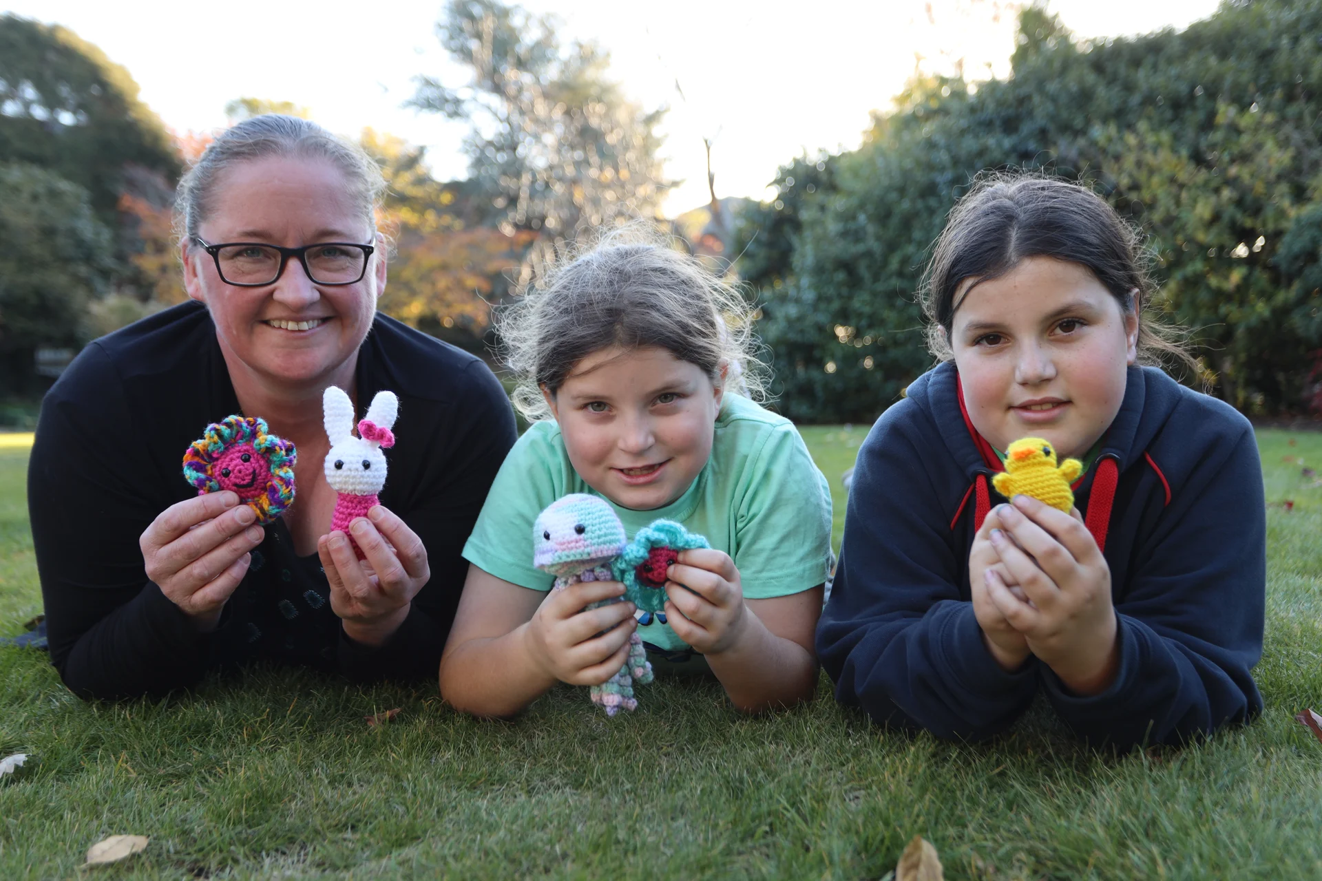 Yarning behind the crochet critters