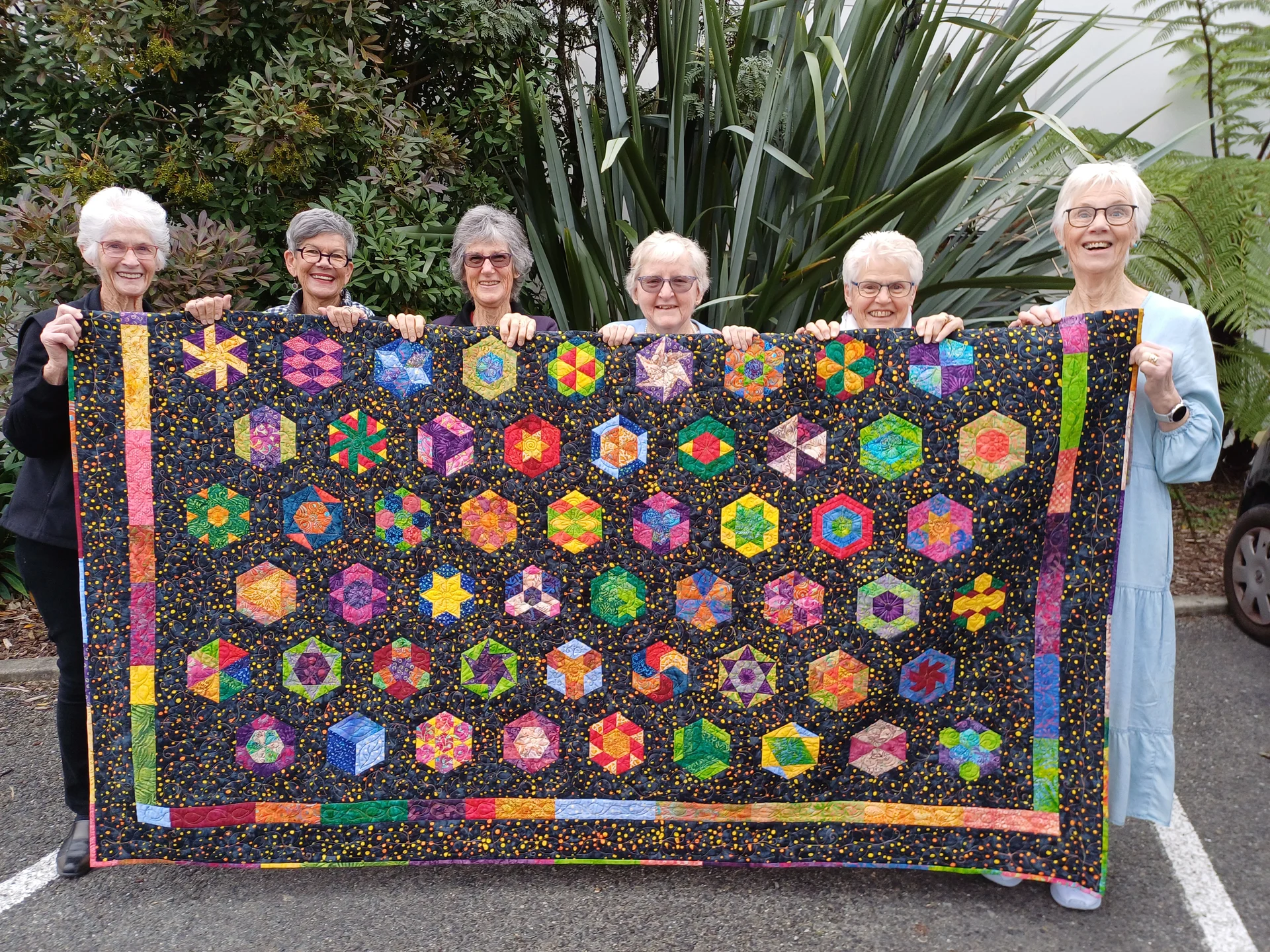 Quilting community bands together