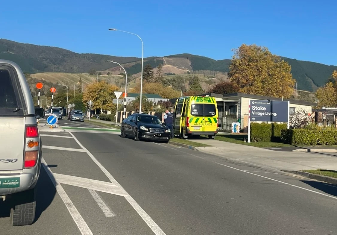 Child hit by car on safety crossing