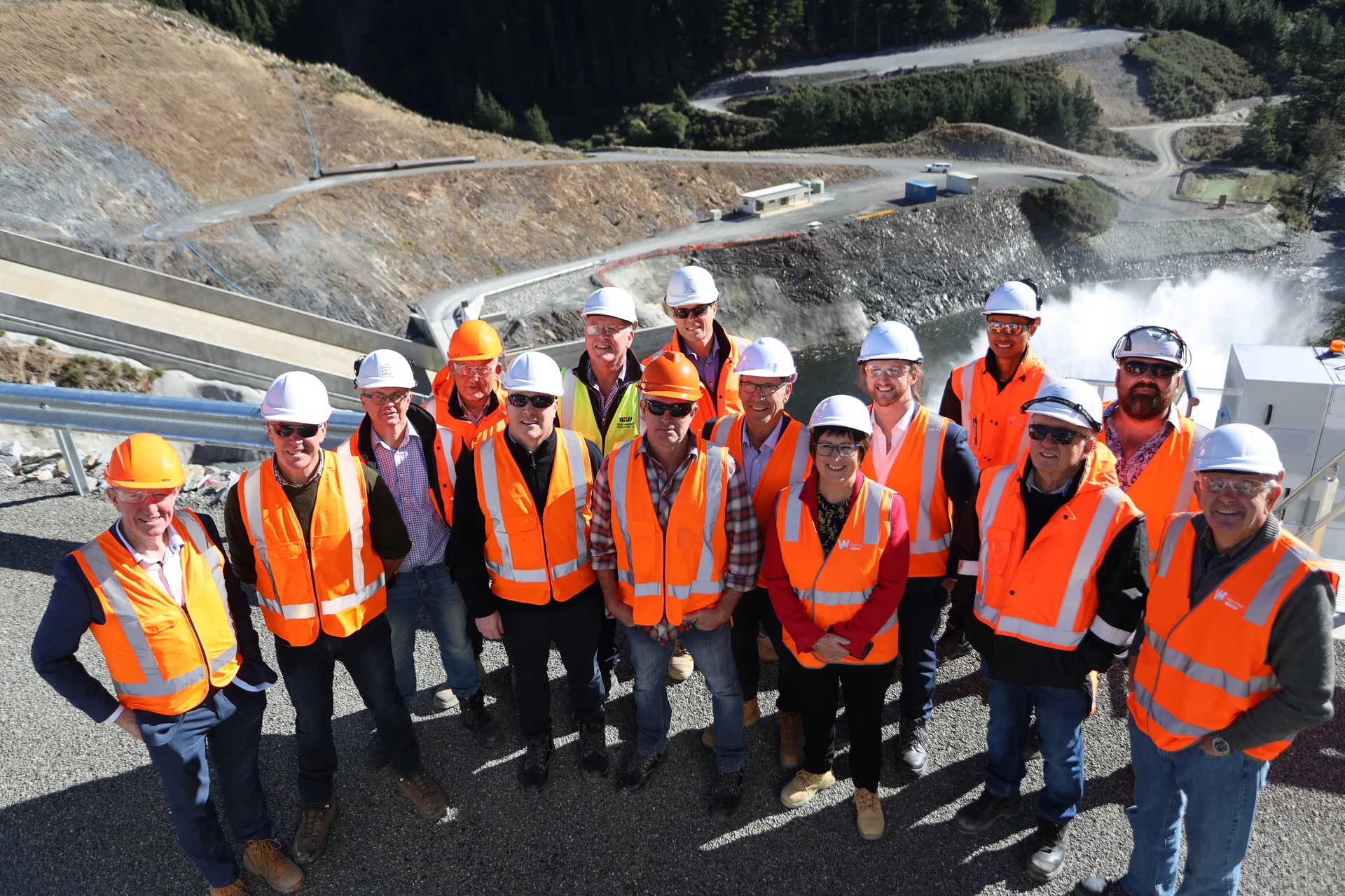 P.M. visits Waimea Community Dam