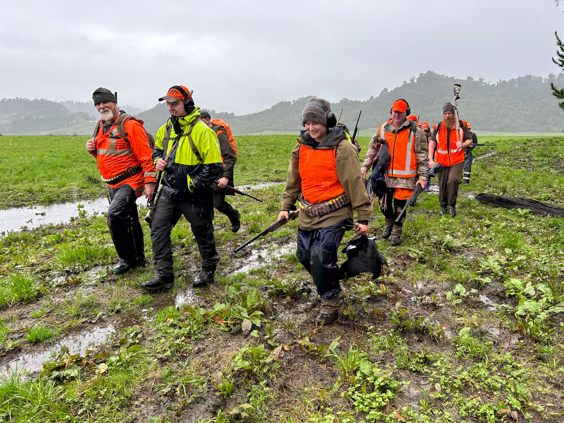 Facilitated game bird hunting
