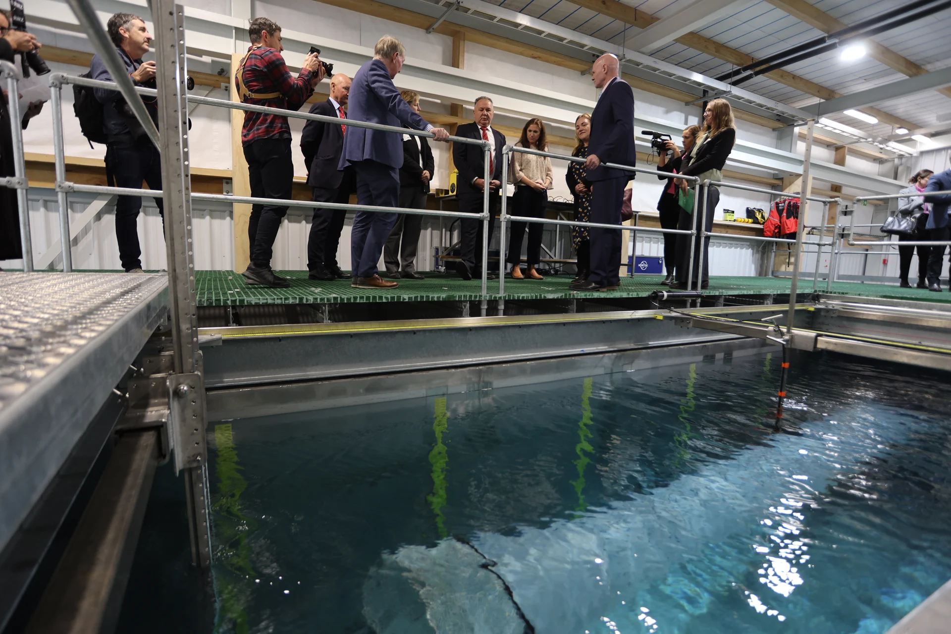 Country’s largest flume tank opens in Nelson