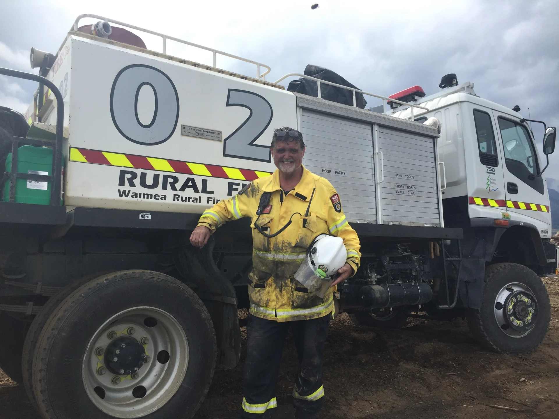 Fire chief passes the torch