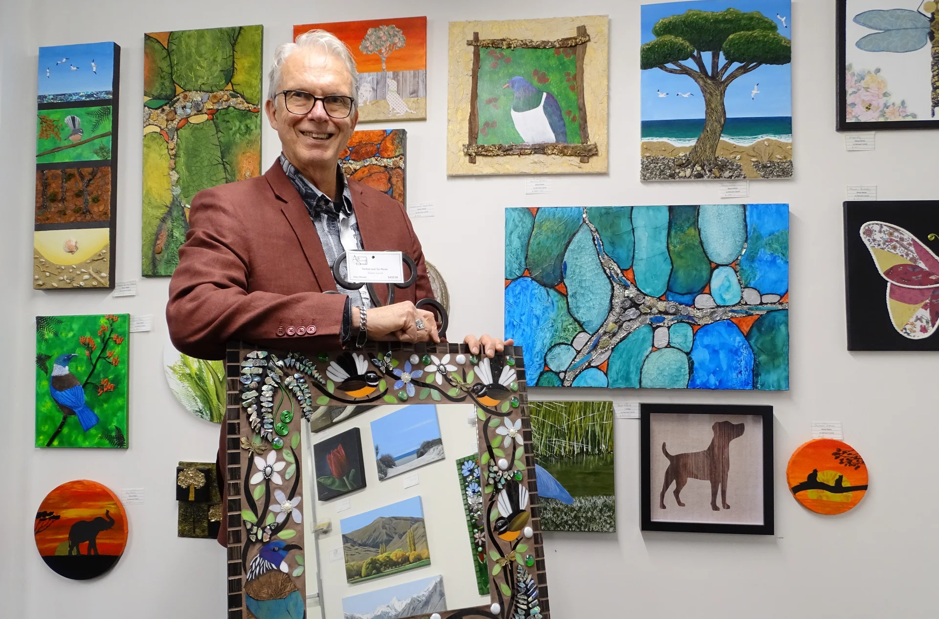 An eclectic collection of art