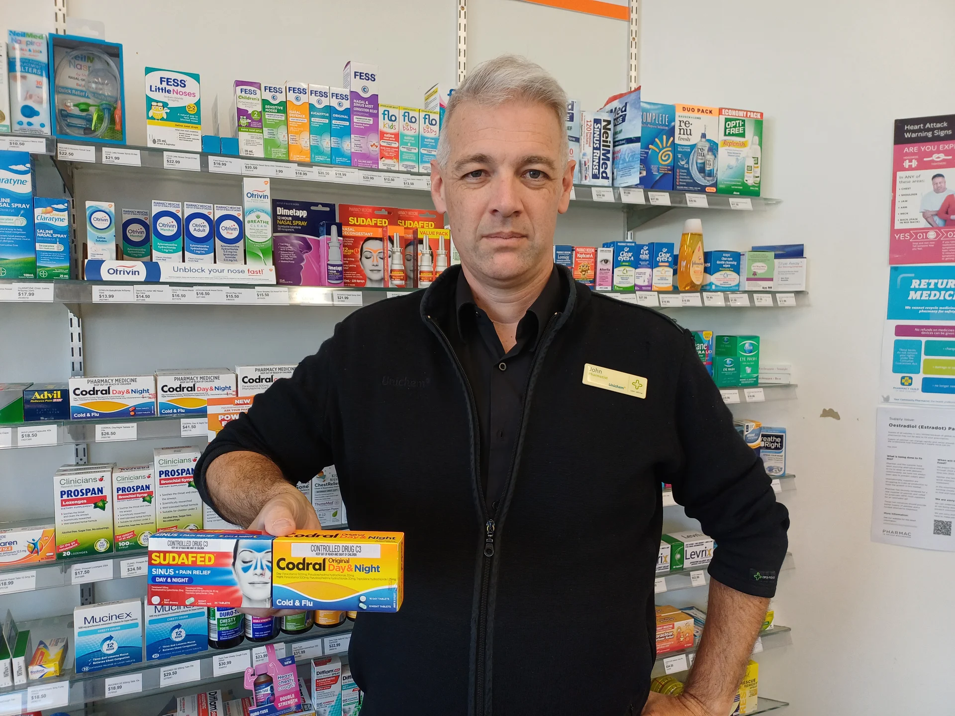 Pharmacy break-in after law change