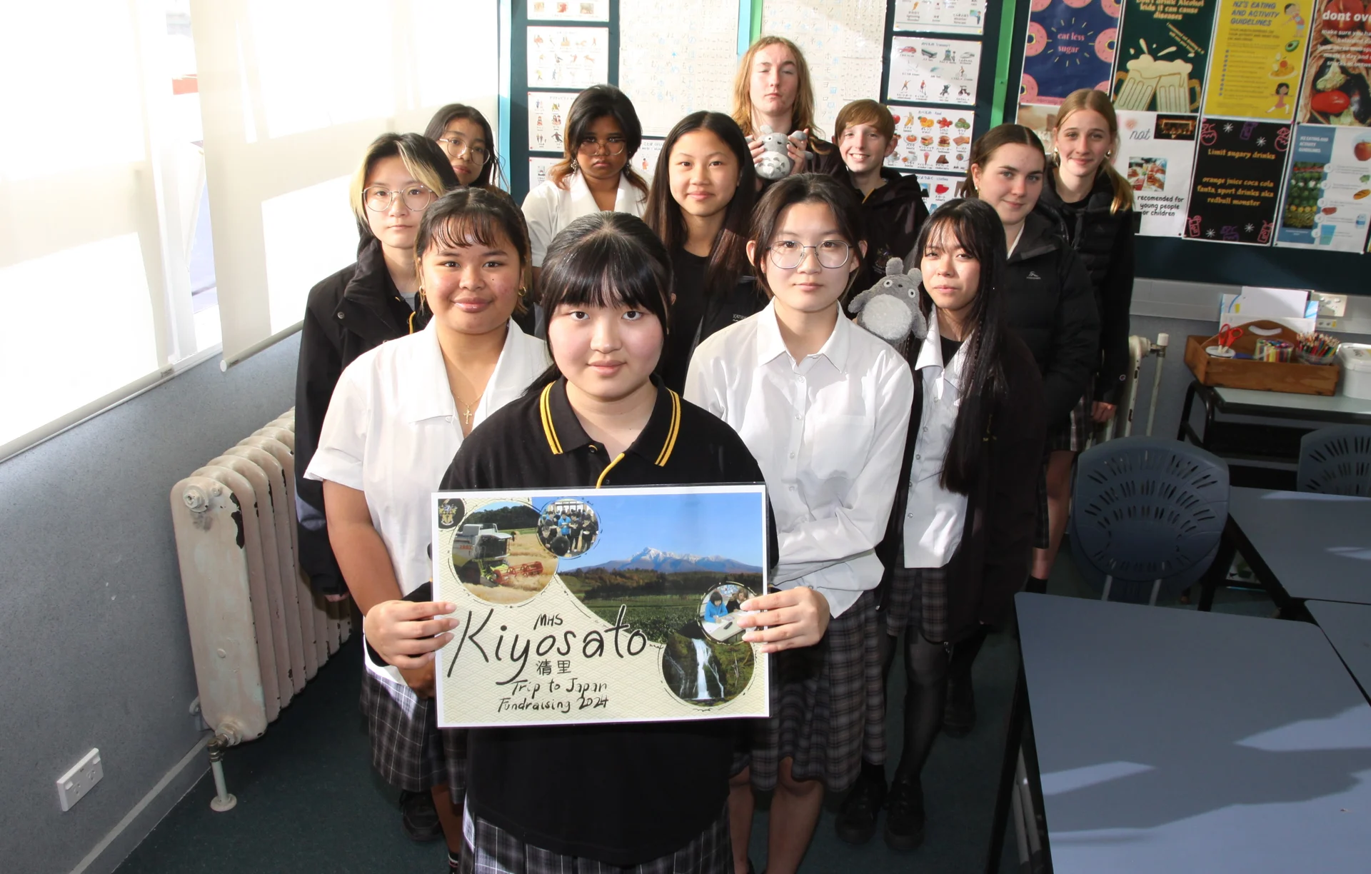 High school students set sights on Japan
