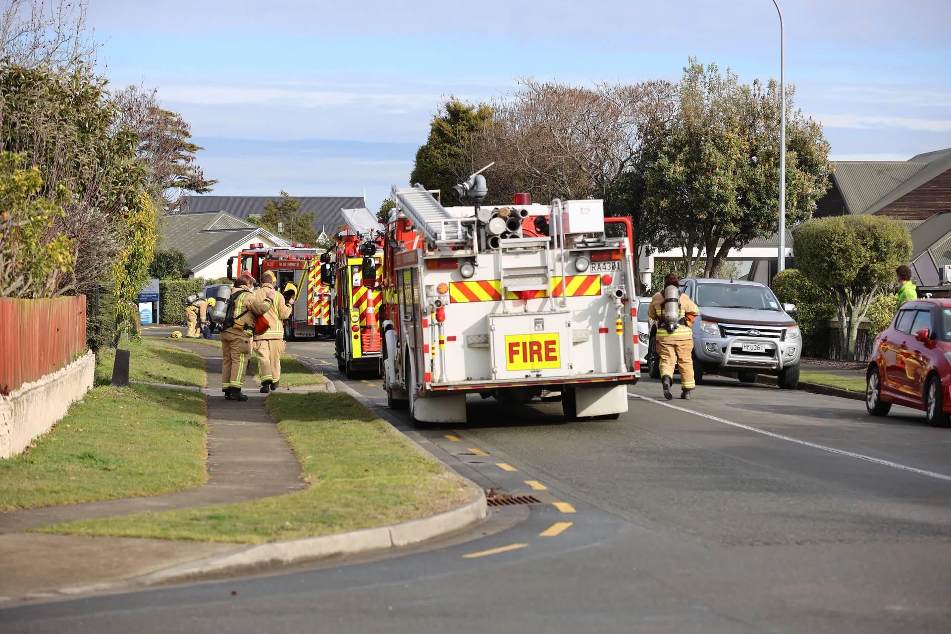 Fire at Kensington Court