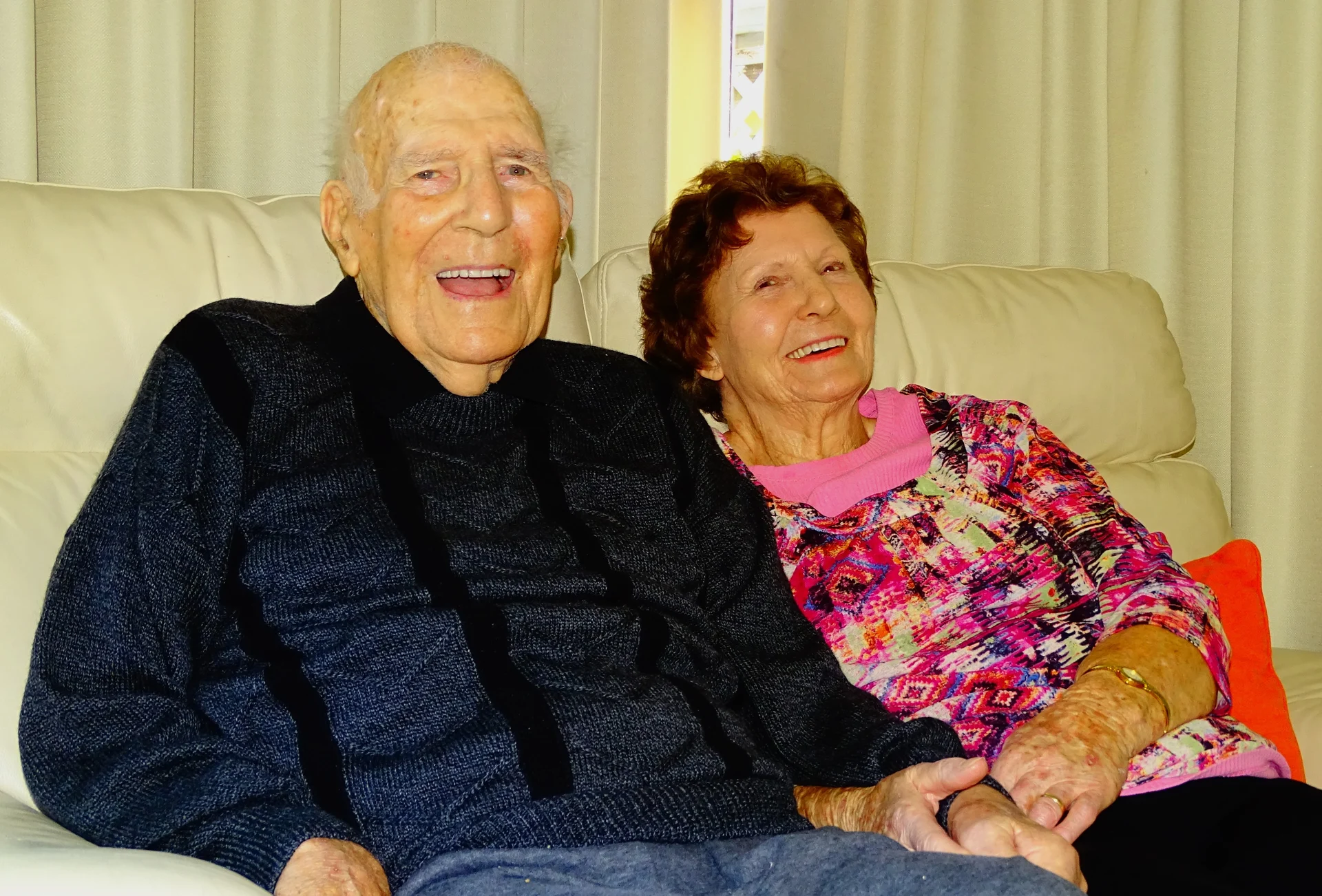 More than seventy years as sweethearts