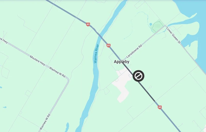 Transformer fire closed Appleby Highway