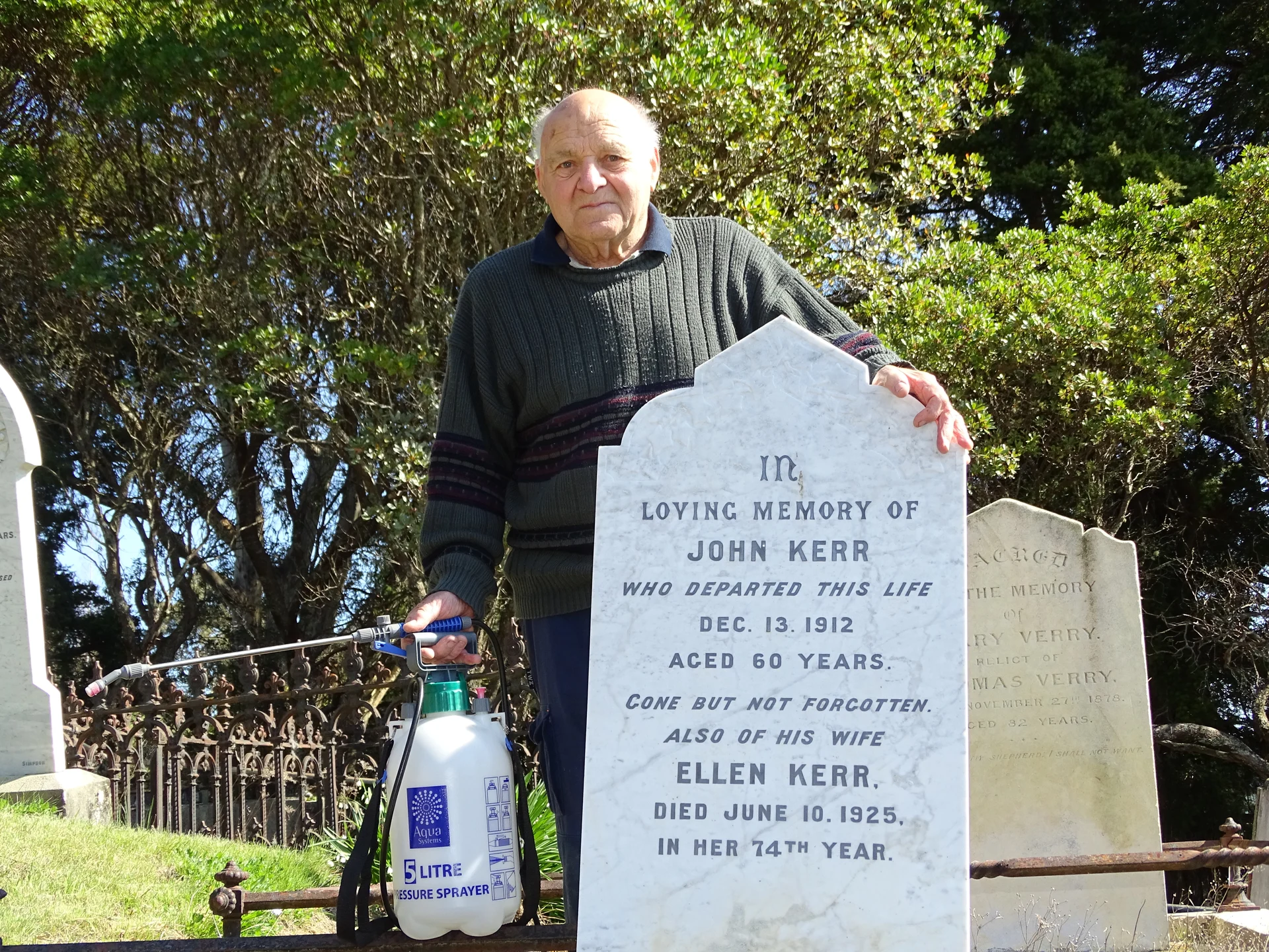 Compassion leads to headstone mission