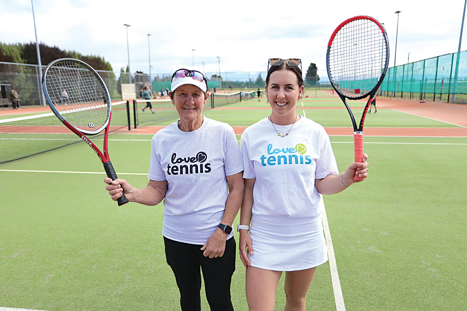 Serving a love for tennis