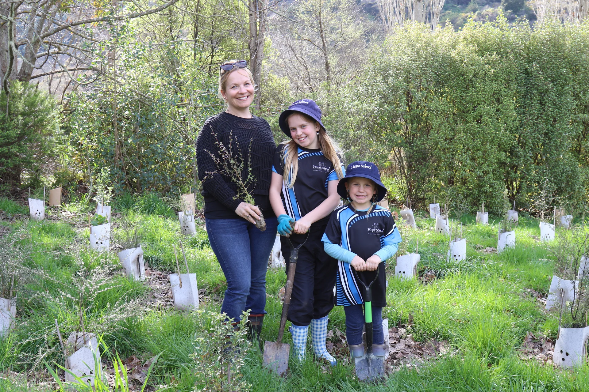 Hope School’s generational plantings