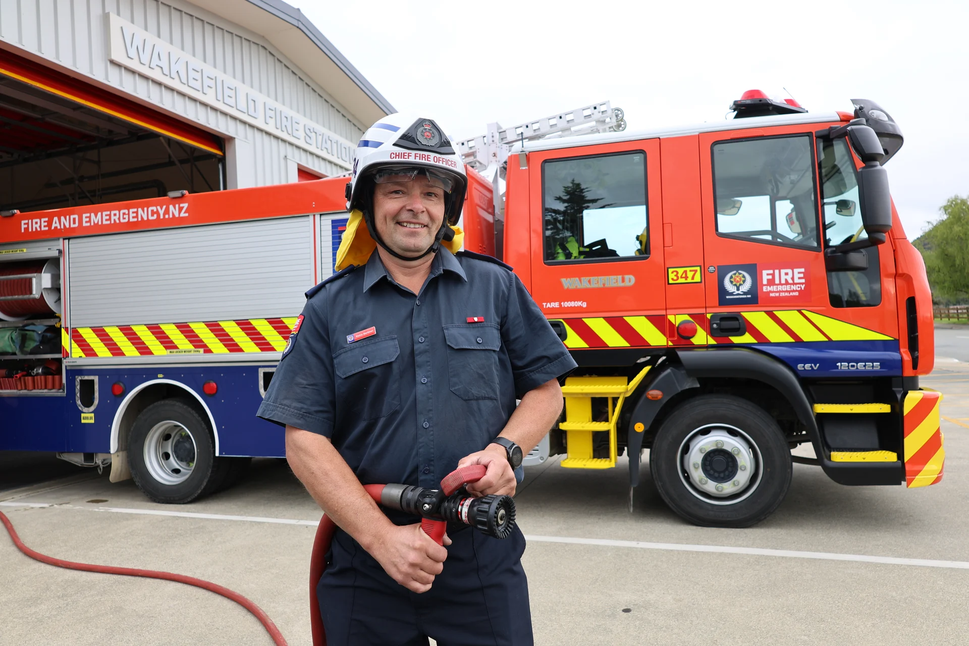 Sparking second chief role