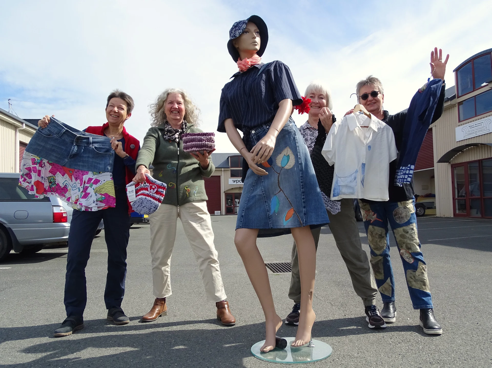 Creating new life for old clothes
