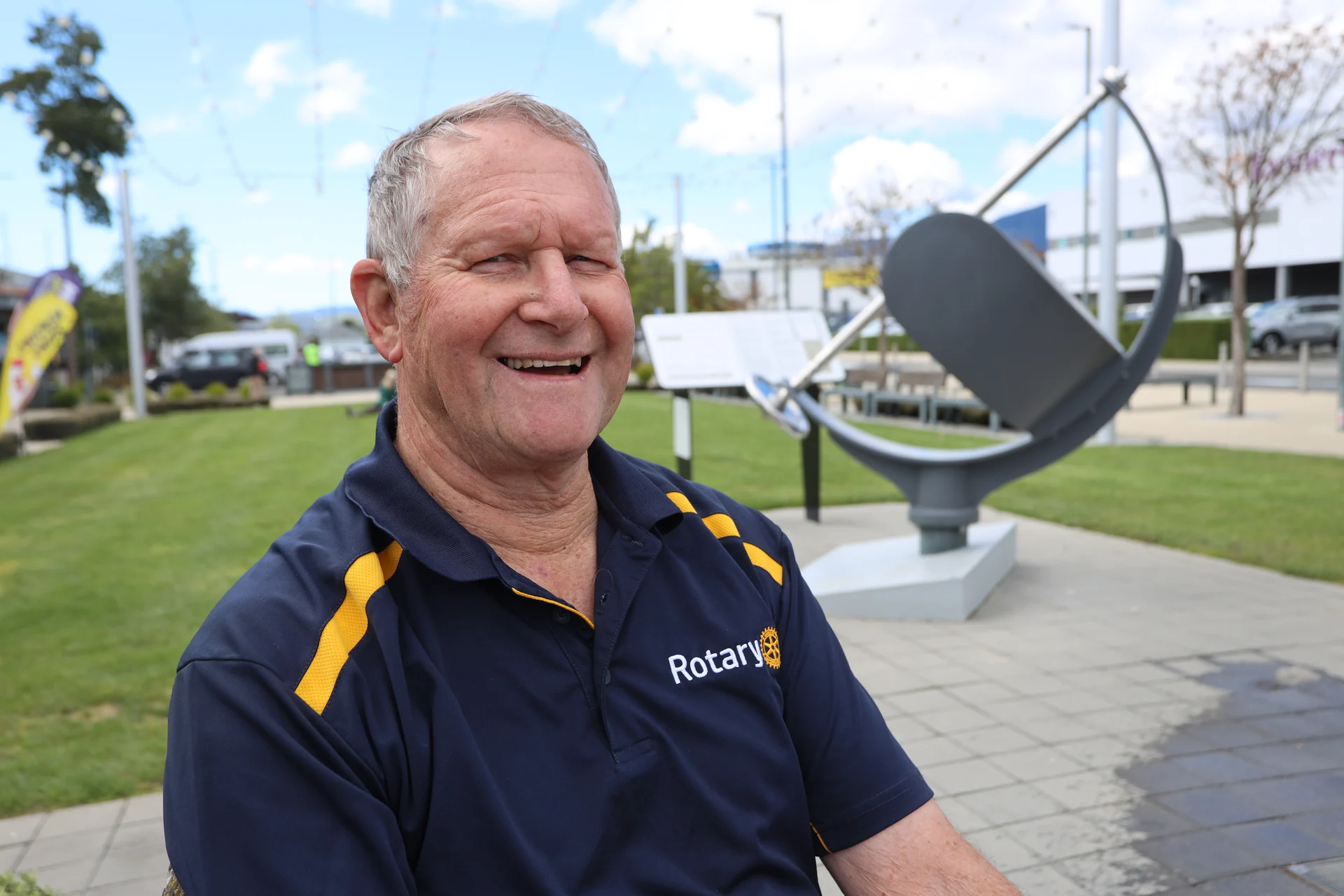 Five-decade service above self