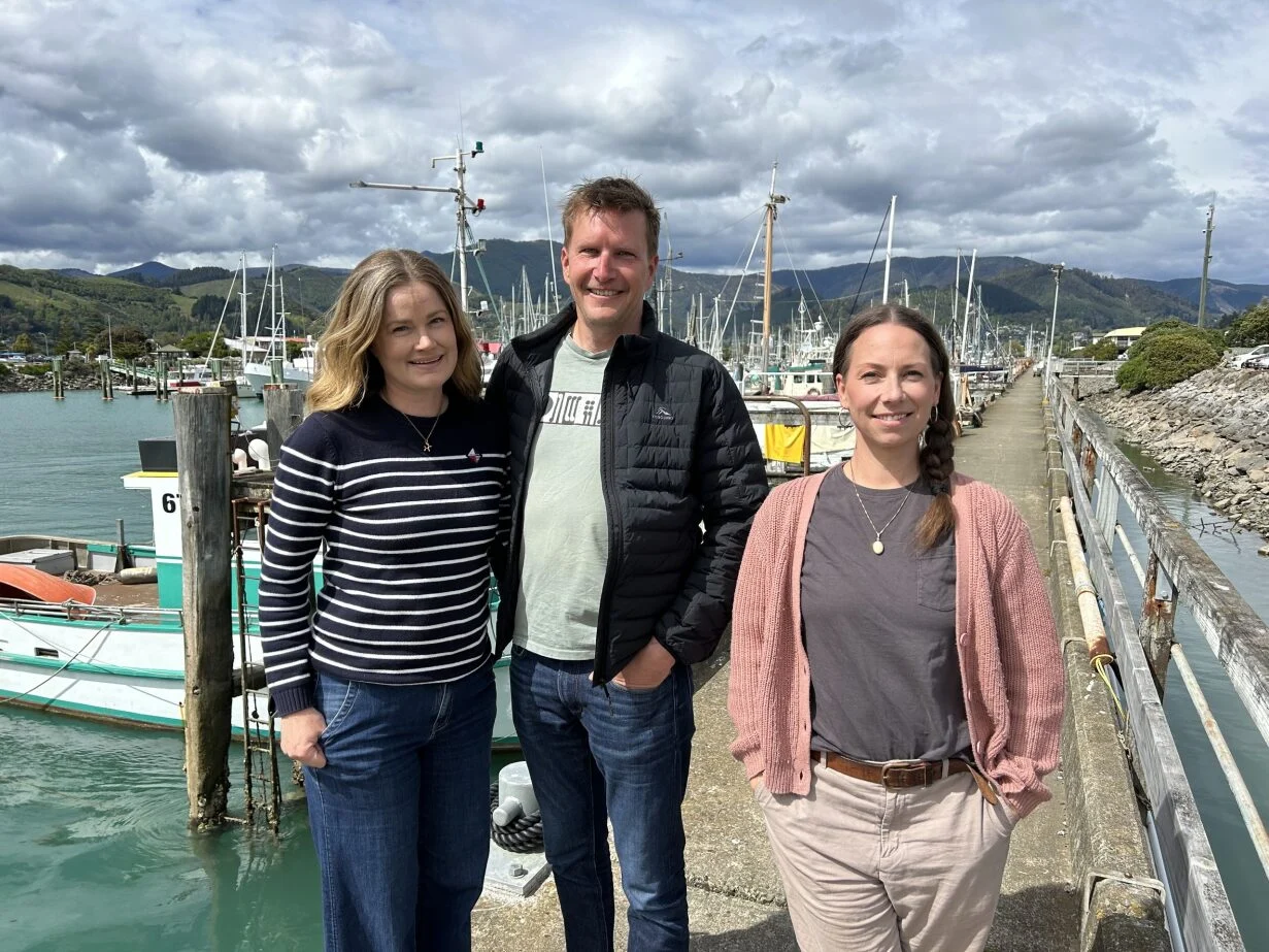 Casting a kaimoana market