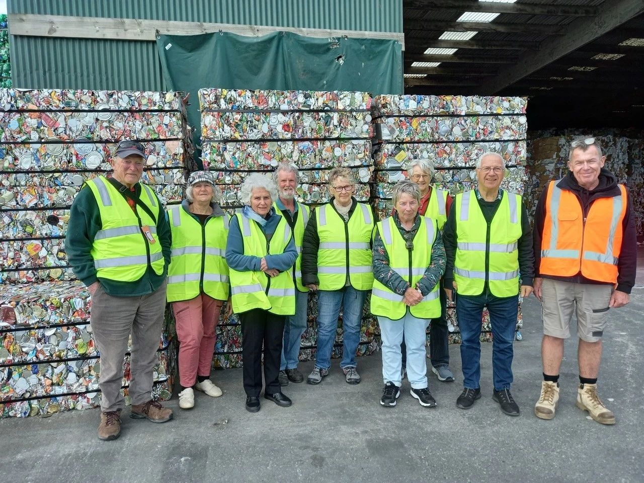 Nosey Parkers’ visit to the recycling centre
