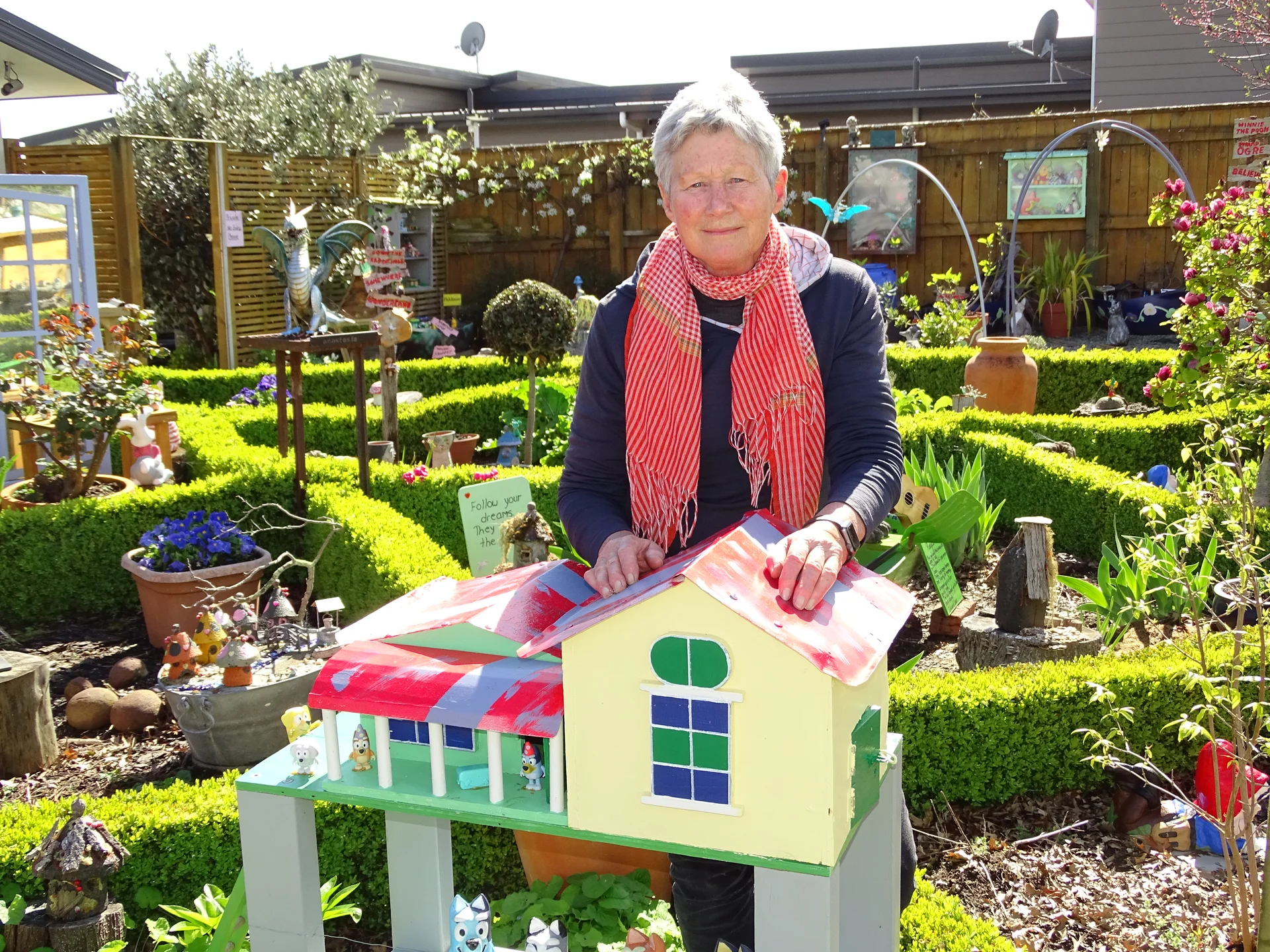 Penny’s magical, mythical garden
