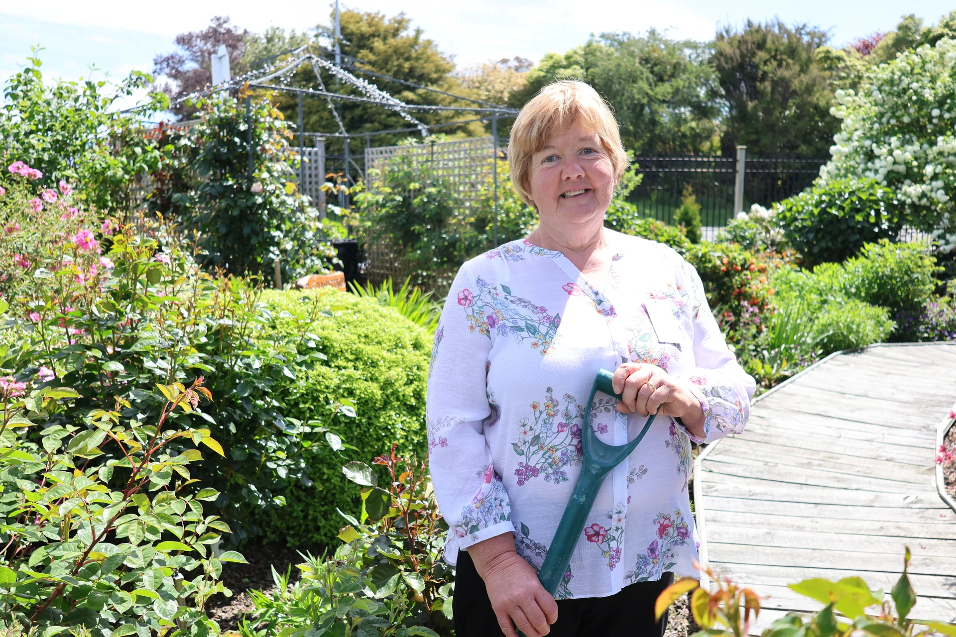 Gushing over gardens