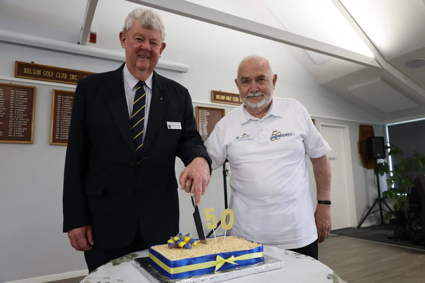 The one with 50-year festivities