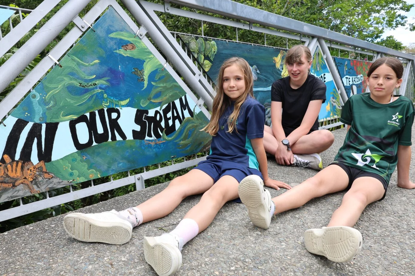 Mural draws on stream guardianship