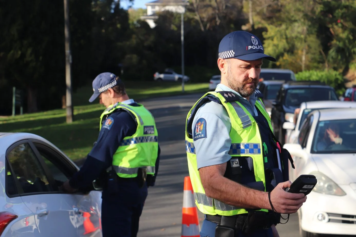 Expect the unexpected from police on roads