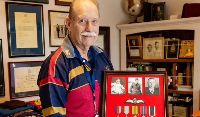 Reuniting families with lost medals