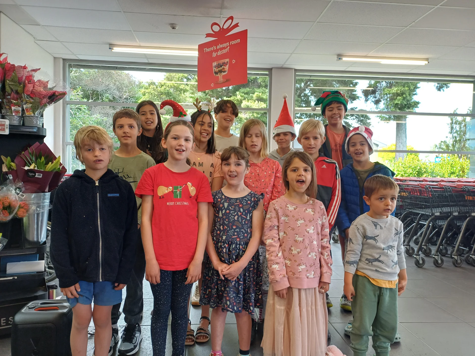 Hark! The homeschool cherubs sing
