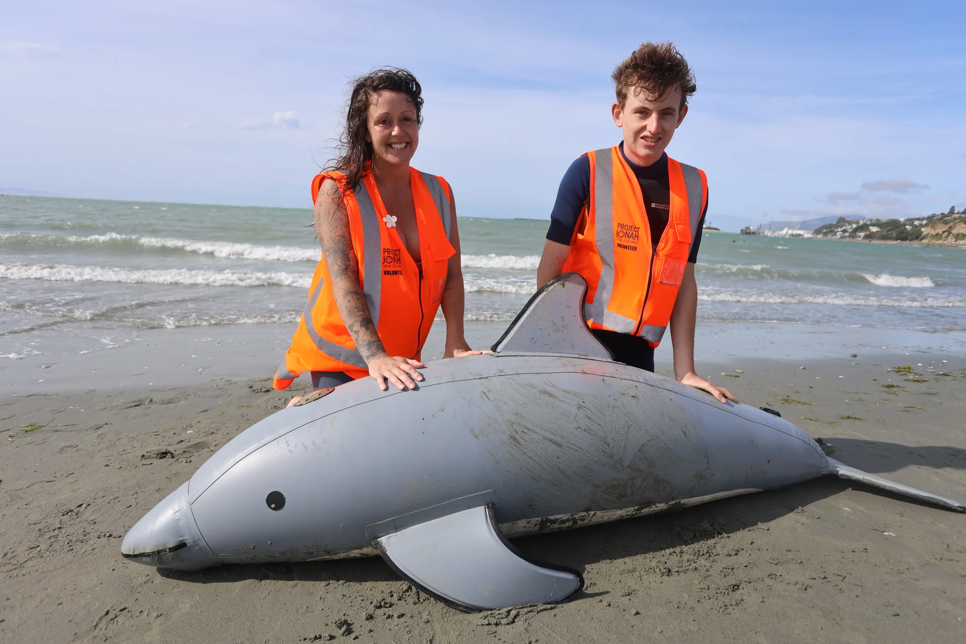 Conditioning cetacean rescue pod
