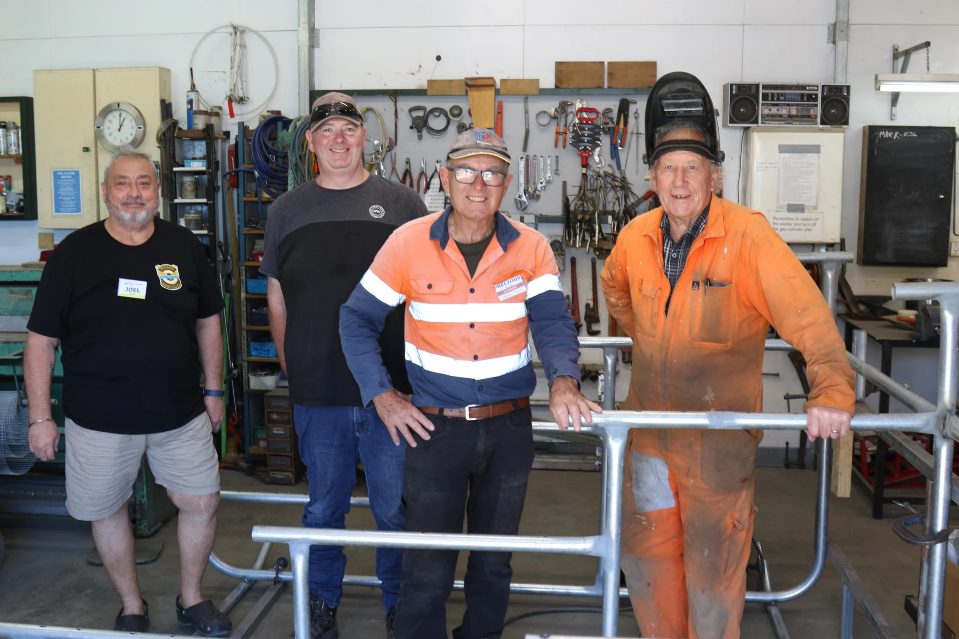 Menzshed and motorsport reconnect ahead of big race day