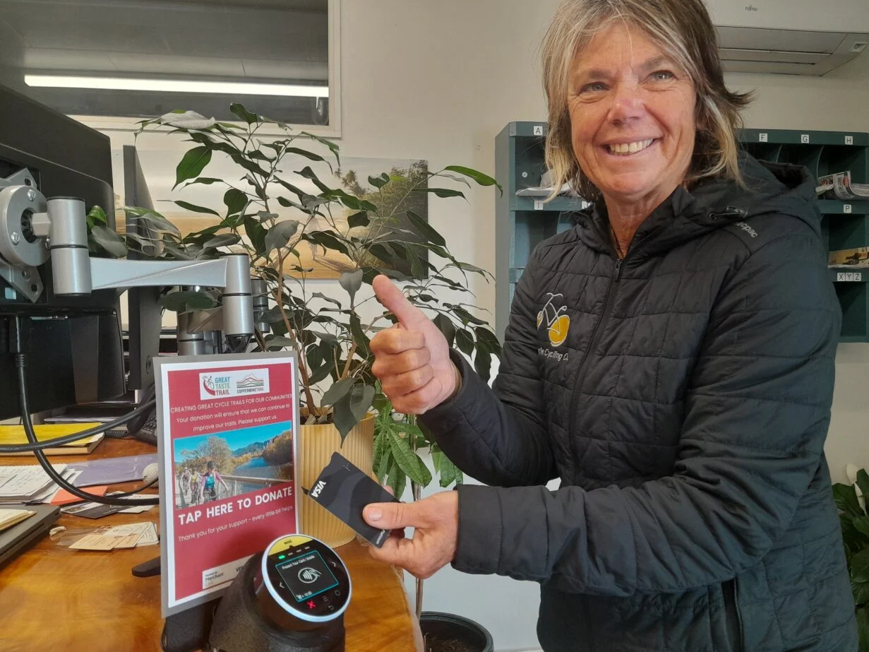 Donation devices to boost Great Trail funds