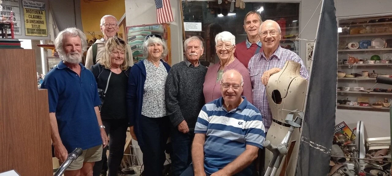Nosey Parkers explore Paul Sangster’s fascinating Tākaka collection