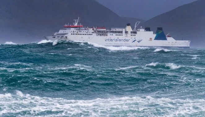 Rough seas cause travel chaos across Cook Strait