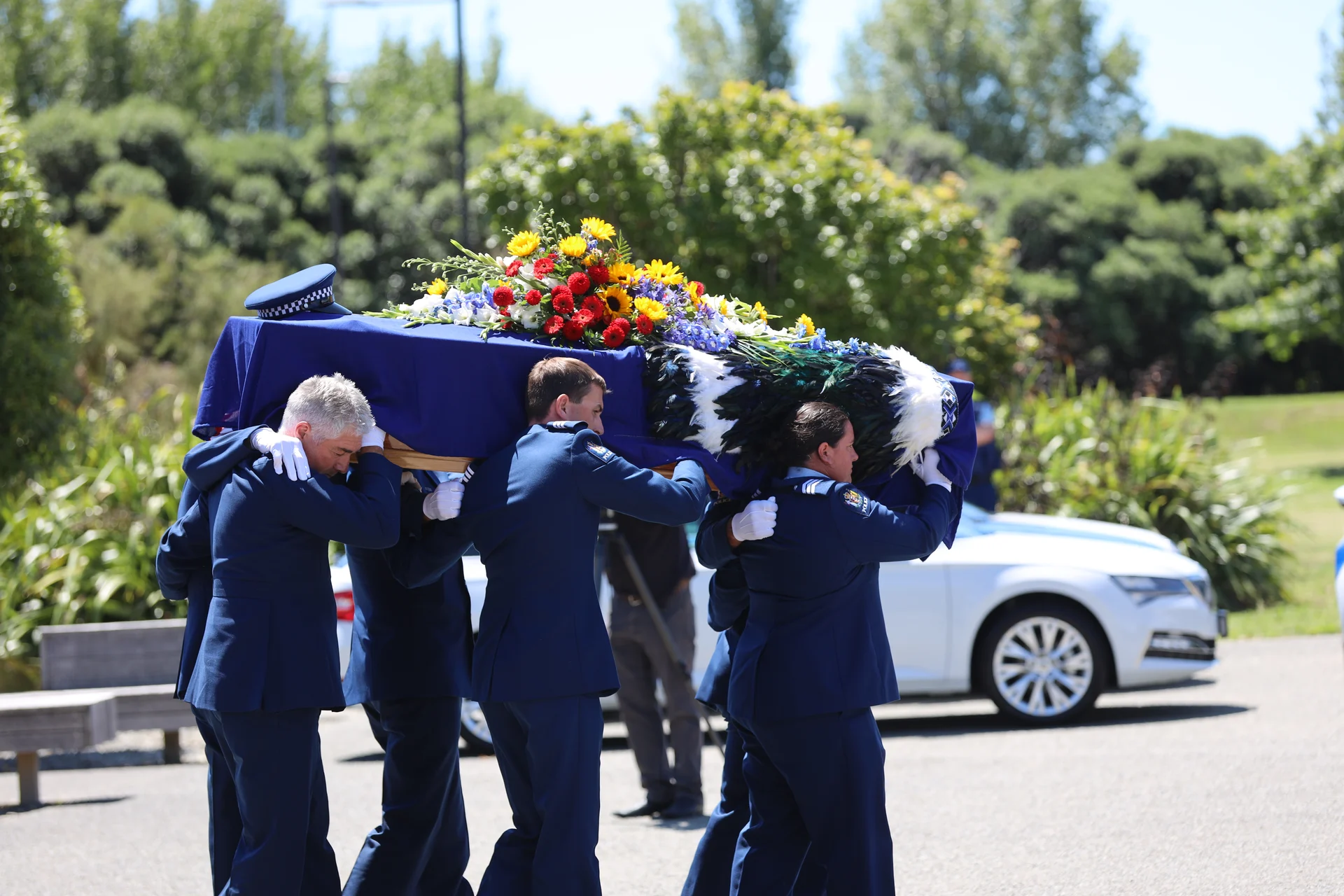 Snr Sgt Lyn Fleming farewelled