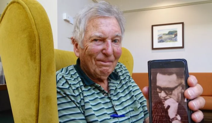 DNA test reveals biological father at 83