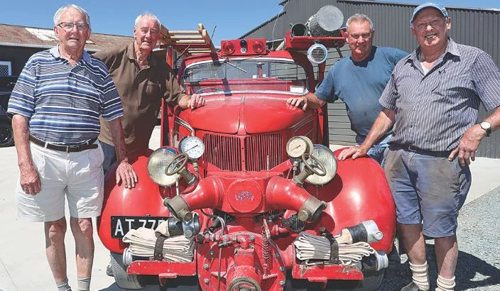 Richmond’s fire truck comes home