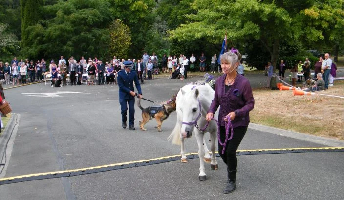 Commemoration for fallen military animals
