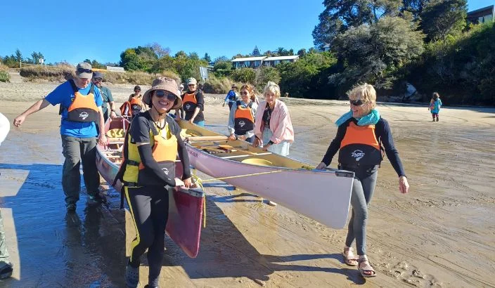 Migrants conquer water fears