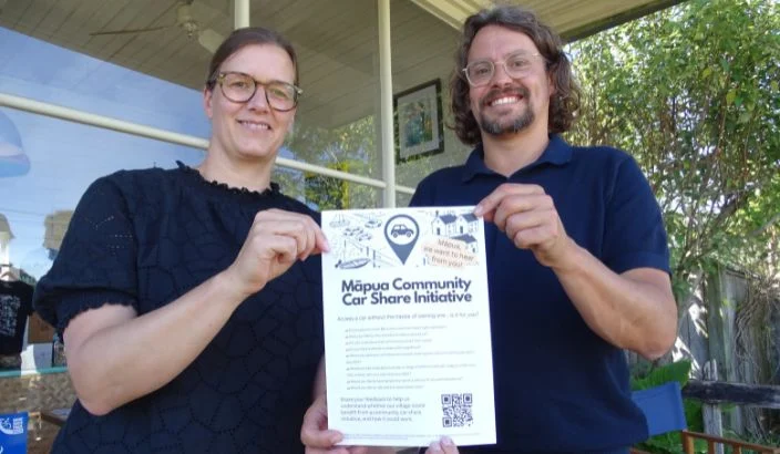 Driving the car share model for Māpua