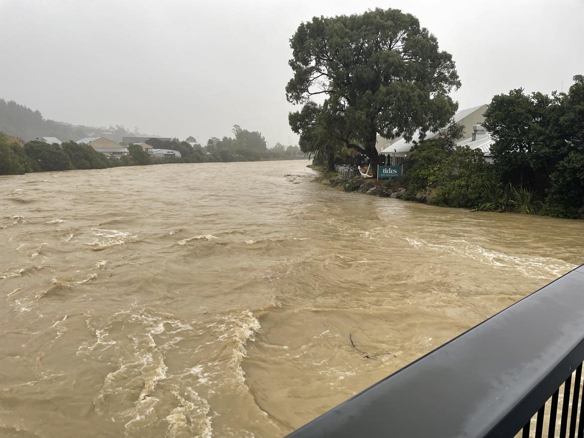 Heavy rain hits region, roads closed