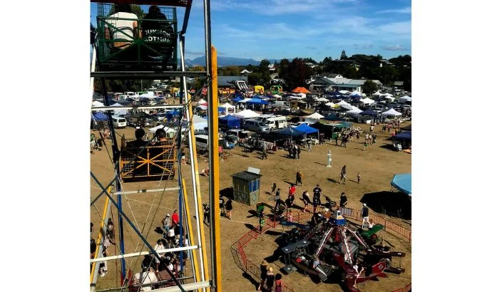 Off to the Easter fair at Māpua