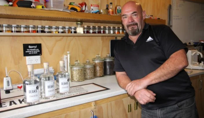 Straight-up gin with a DIY twist