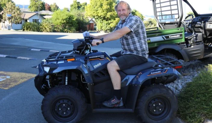 Kawasaki’s brute force 450