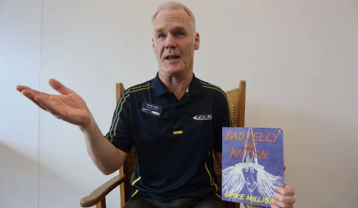 Wizard dusting off storytelling