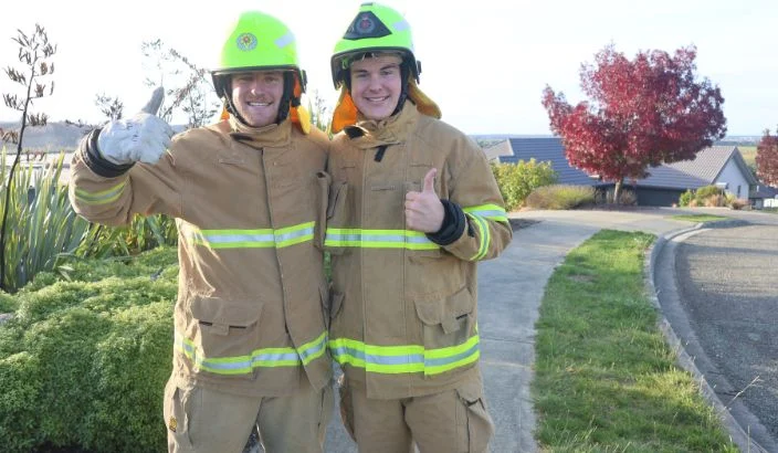 Firefighter brothers to go up to the Sky