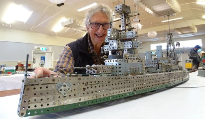 Meccano lives on in intricate models