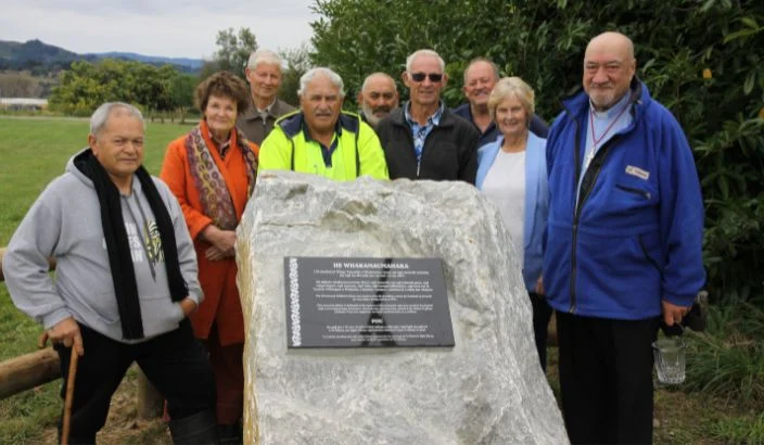 Memorial stone laid for former Whakarewa Home