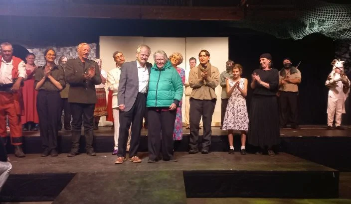 Hugh Neill takes final bow after 50 years on stage