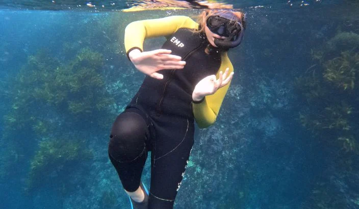 Emma’s plea for the sea secures a snorkelling adventure